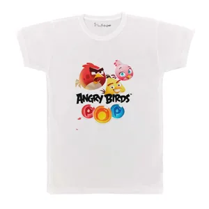 تی شرت بچگانه پرمانه طرح پرندگان خشمگین کد pmt.4447