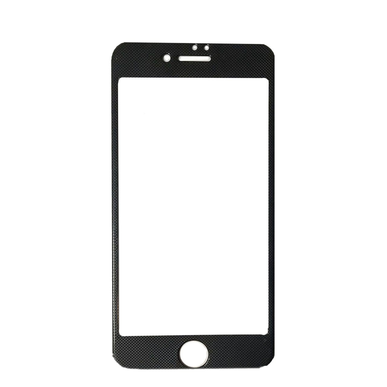 محافظ صفحه نمايش كربن شيشه اي گلس ايفون اپل فولTempered full glass carbon مدل 3D براي آيفون8