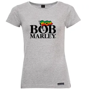 تی شرت آستین کوتاه زنانه 27 مدل Bob Marley کد MH932