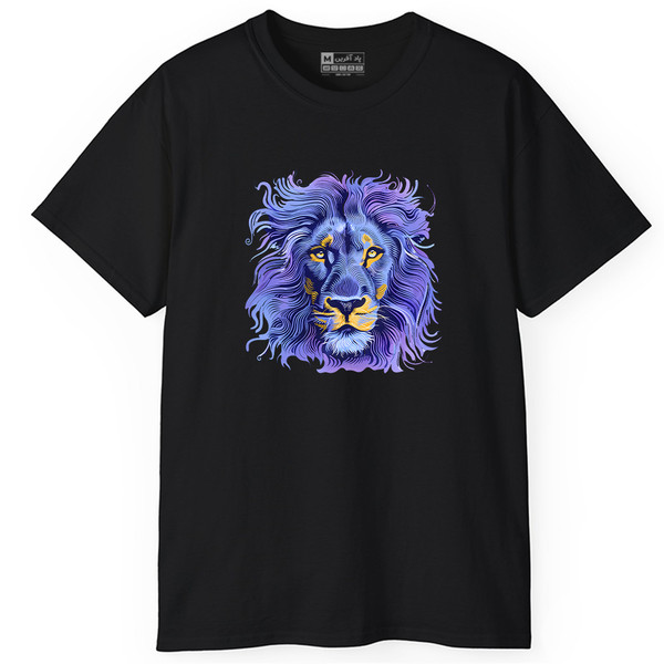 تی شرت آستین کوتاه مردانه پاد آفرین مدل LION کد PT330