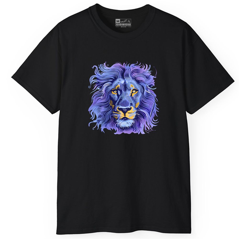 تی شرت آستین کوتاه مردانه پاد آفرین مدل LION کد PT330 -  - 1