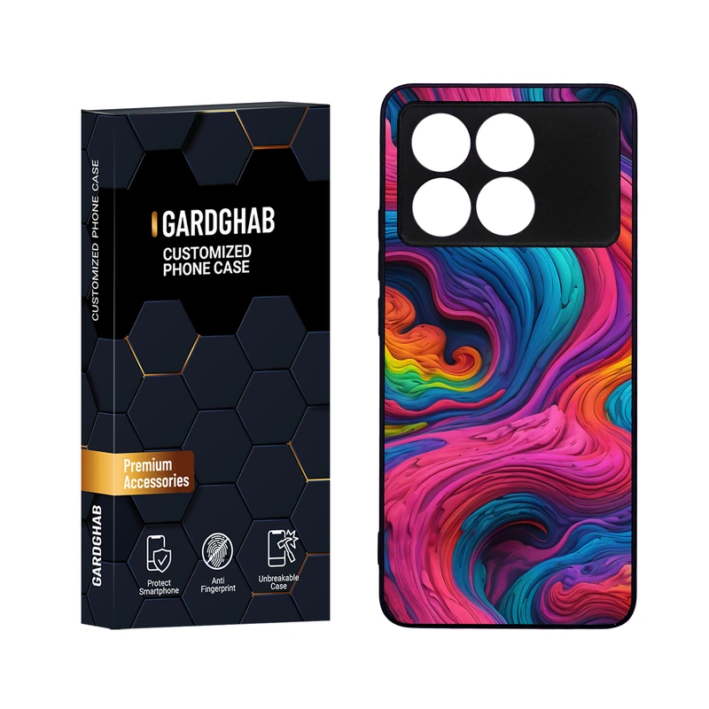 کاور گارد قاب مدل ساده مناسب برای گوشی موبایل شیائومی Poco X6 Pro 5G