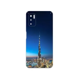 MAHOOT Dubai-City Cover Sticker for Xiaomi Redmi Note 10 5G