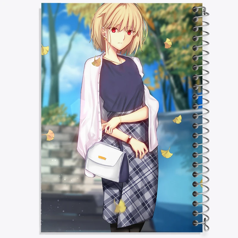 دفتر مشق 50 برگ خندالو طرح بازی تسوکی هیمه‌ (Tsukihime) کد 34518