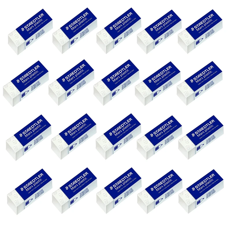 پاک کن استدلر مدل Mars Plastic کد 50 526 بسته 20 عددی