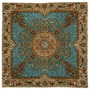 رومیزی ترمه ابریشم طرح افشار مدل FR