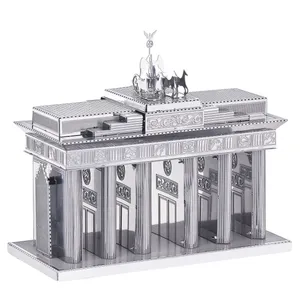 Brandenburg Gate 3d Metal Puzzle