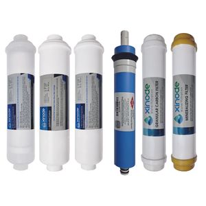 فیلتر دستگاه تصفیه آب زینود مدل کیسی RO-CXF106 مجموعه 6 عددی