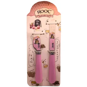کارد غذاخوری روک کد M1005 مجموعه ۲ عددی