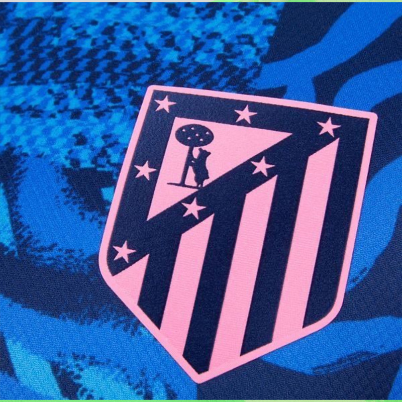 ست تی شرت و شلوارک ورزشی مردانه مدل اتلتیکو مادرید Away 2025
