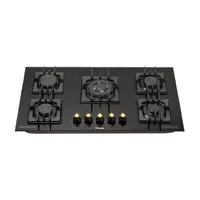 اجاق گاز صفحه‌ای پنج شعله وهسودان مدل G005_F