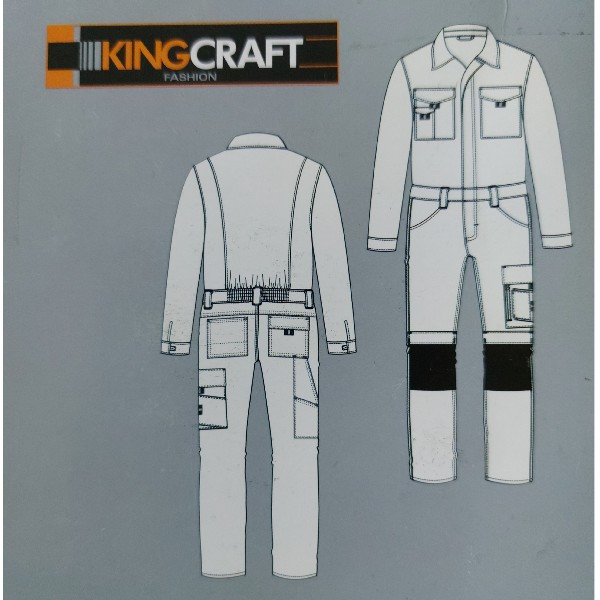 لباس کار کینگ کرافت مدل M12098 لباس کار کینگ کرافت مدل M12098