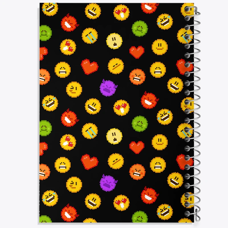 دفتر نت موسیقی 50 برگ خندالو مدل ایموجی کد N653