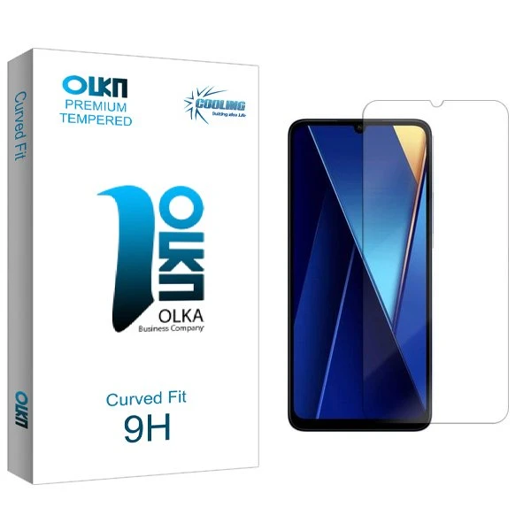 محافظ صفحه نمایش کولینگ مدل Olka مناسب برای گوشی موبایل شیائومی Poco C65