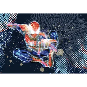 پوستر دیواری کومار مدل Spiderman Neon 1-426