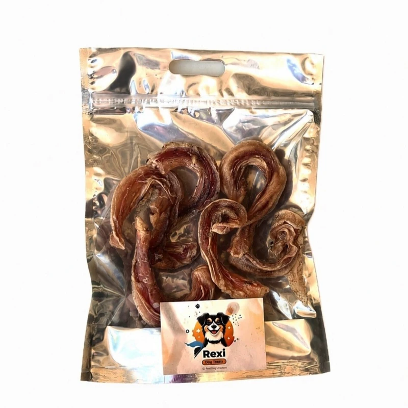 تشویقی سگ و گربه بالغ رکسی و لوسی مدل نرینگی خشک شده با طعم نرینگی وزن ۲۰۰ گرمی