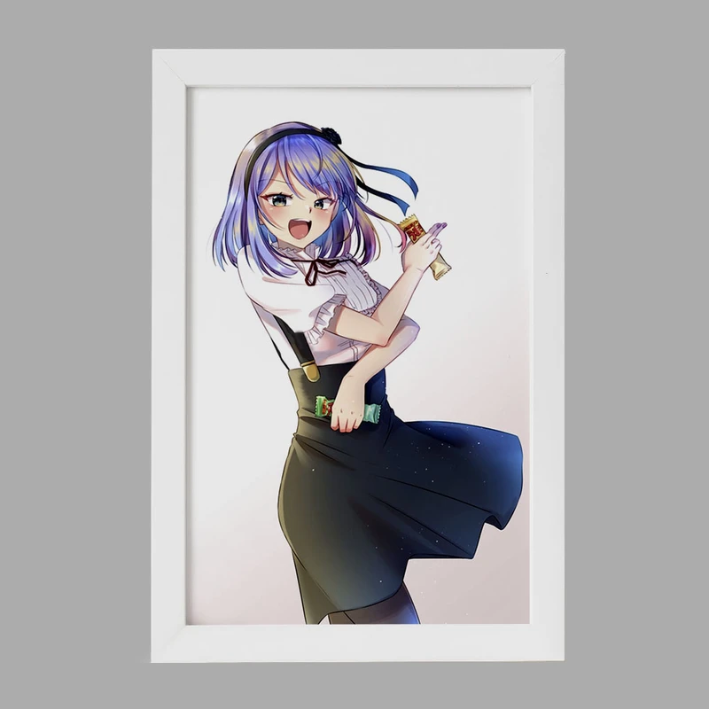 تابلو خندالو مدل شیداره انیمه داگاشی کاشی کد 22539