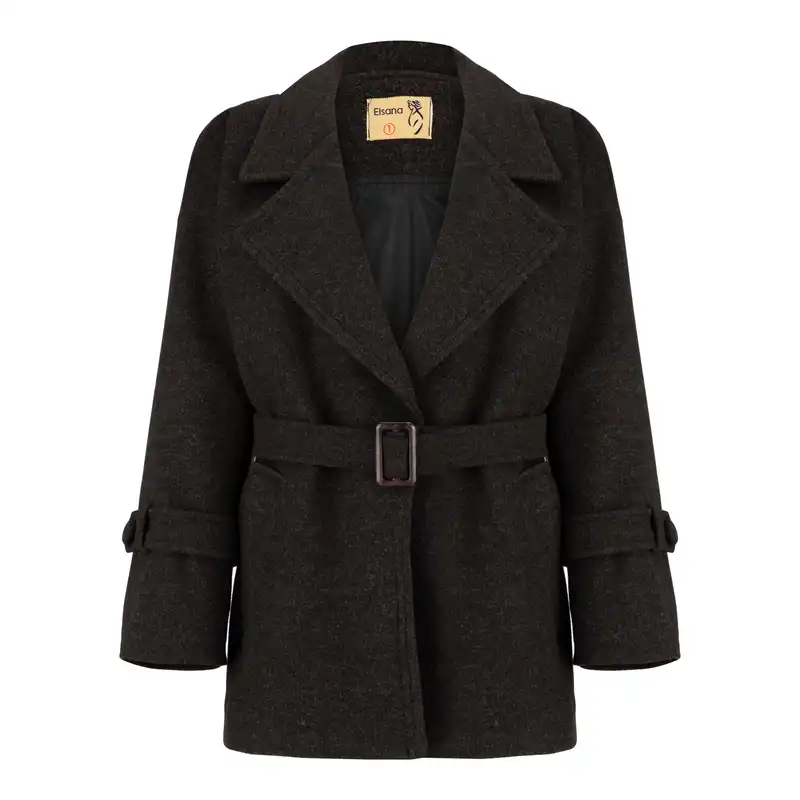 پالتو زنانه السانا مدل روژان کد 164201