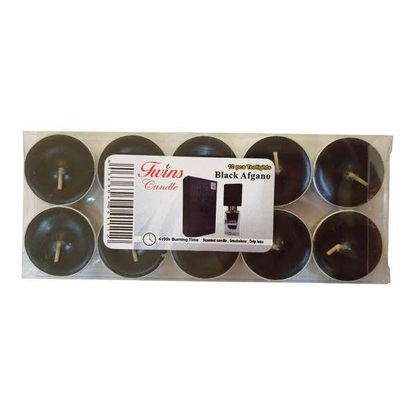 شمع وارمر مدل black afgano بسته 10 عددی