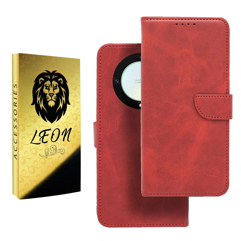 کیف کلاسوری لئون مدل Khoshi Yo مناسب برای گوشی موبایل آنر X9A