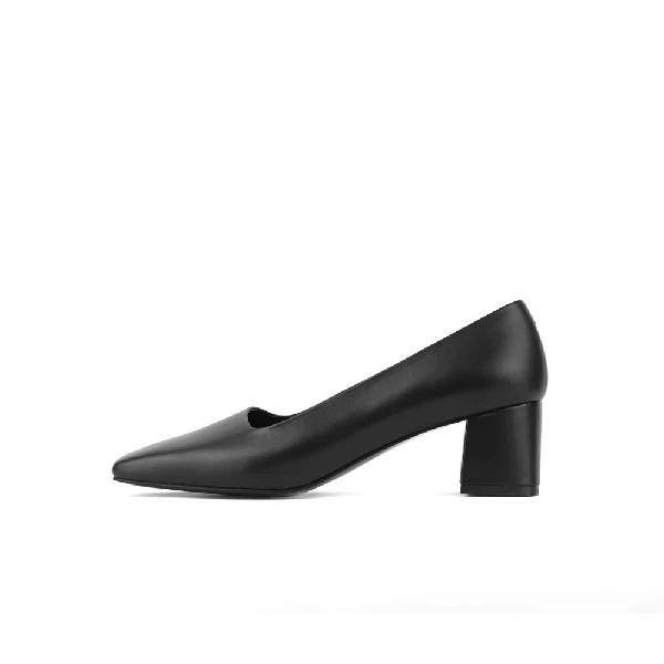 کفش پاشنه‌دار زنانه چرم درسا مدل 63453