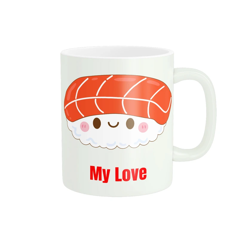 ماگ پاد آفرین طرح سوشی کد 796