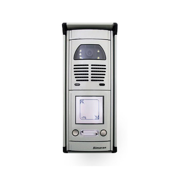 پنل دربازکن تصویری سیماران مدل فوژان دو واحدی کارتخوان vfc2/n