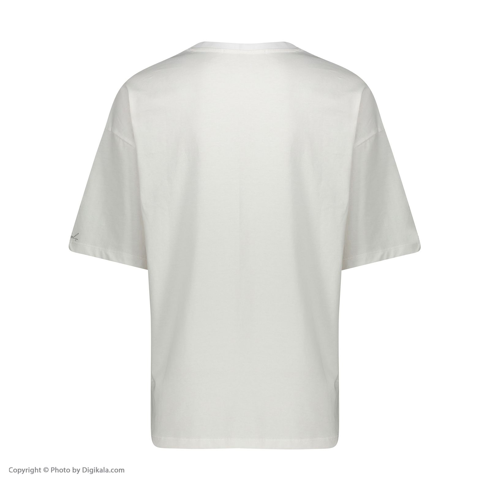 تی شرت اورسایز آستین کوتاه مردانه ایزی دو مدل 218125201 -  - 4