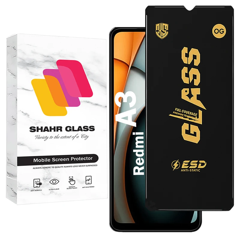 محافظ صفحه نمایش شهر گلس مدل OGESD مناسب برای گوشی موبایل شیائومی Redmi A3