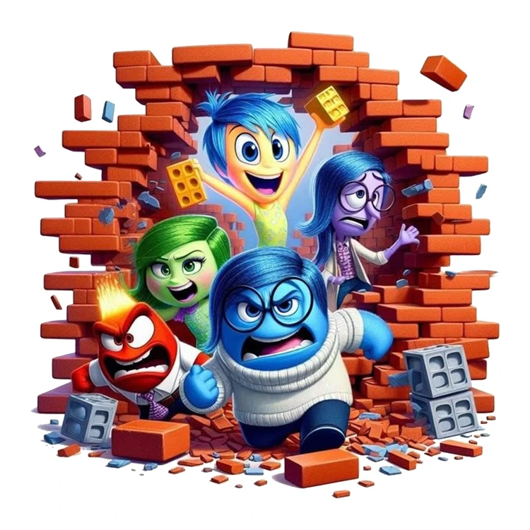 استیکر پارچه و لباس پاد آفرین مدل جذاب کارتونی کد 52