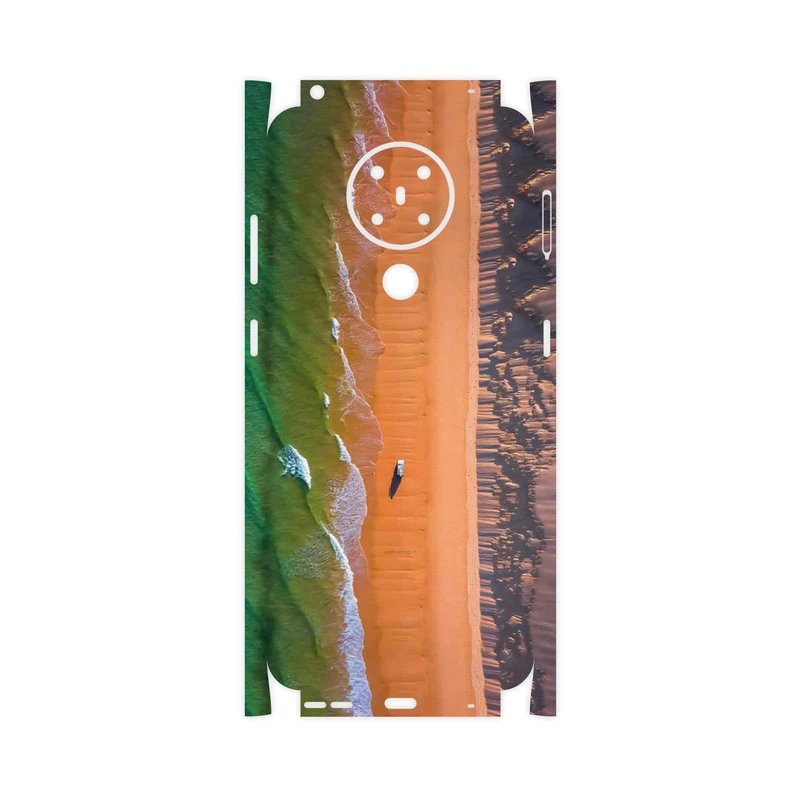 برچسب پوششی ماهوت مدل Beach and Green Sea-FullSkin مناسب برای گوشی موبایل نوکیا 5.3