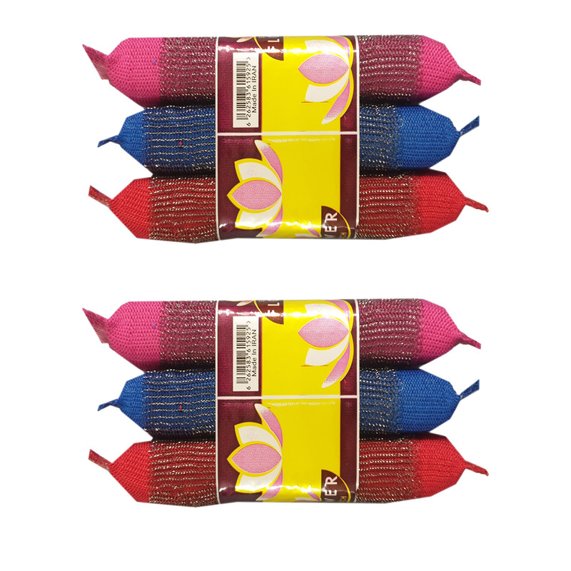 اسکاچ مدل Flower مجموعه 6 عددی اسکاچ مدل Flower مجموعه 6 عددی