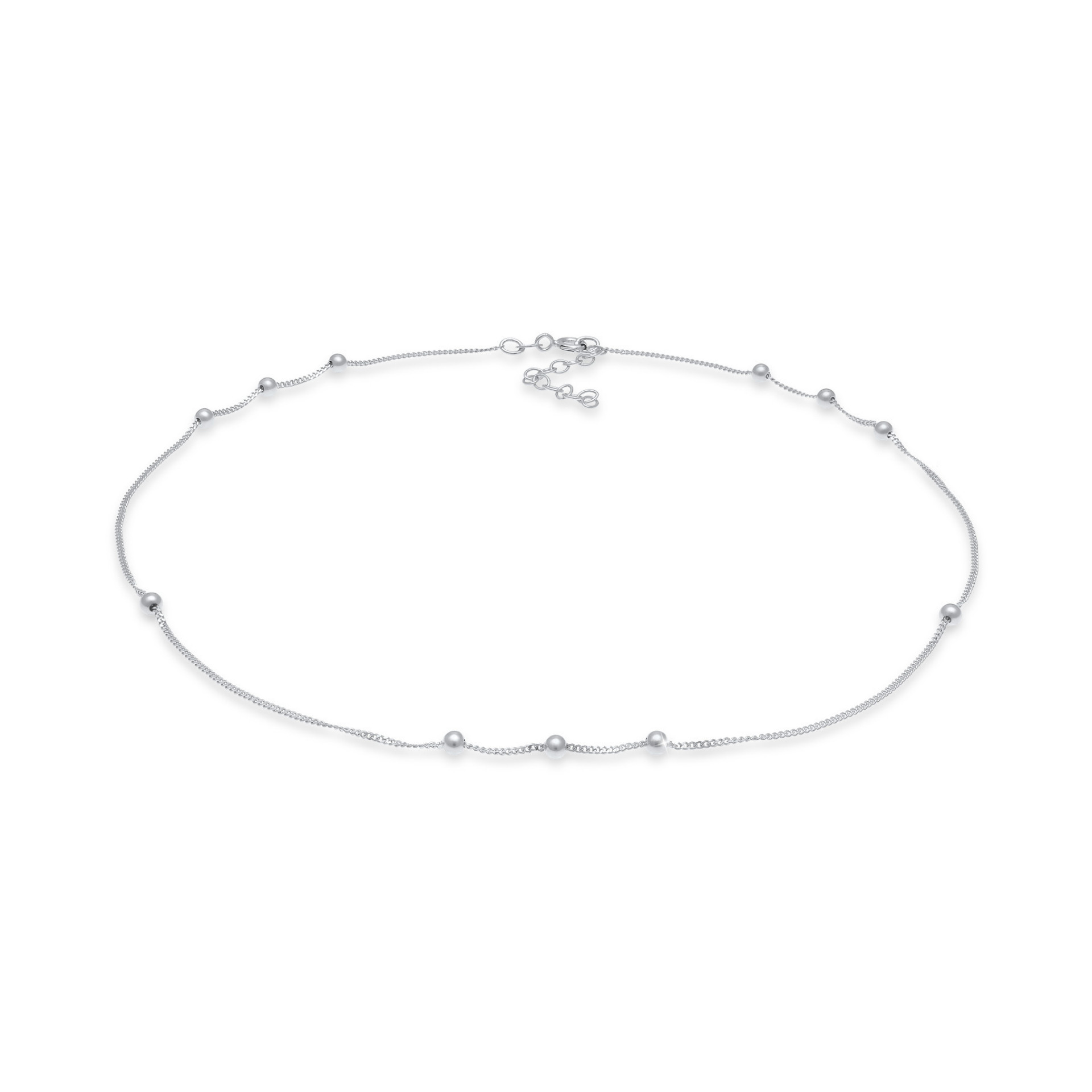 پابند نقره زنانه مدل گوی ca