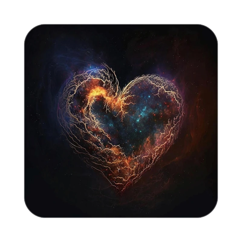 زیر لیوانی کاکتی مدل عاشقانه کد mp10641