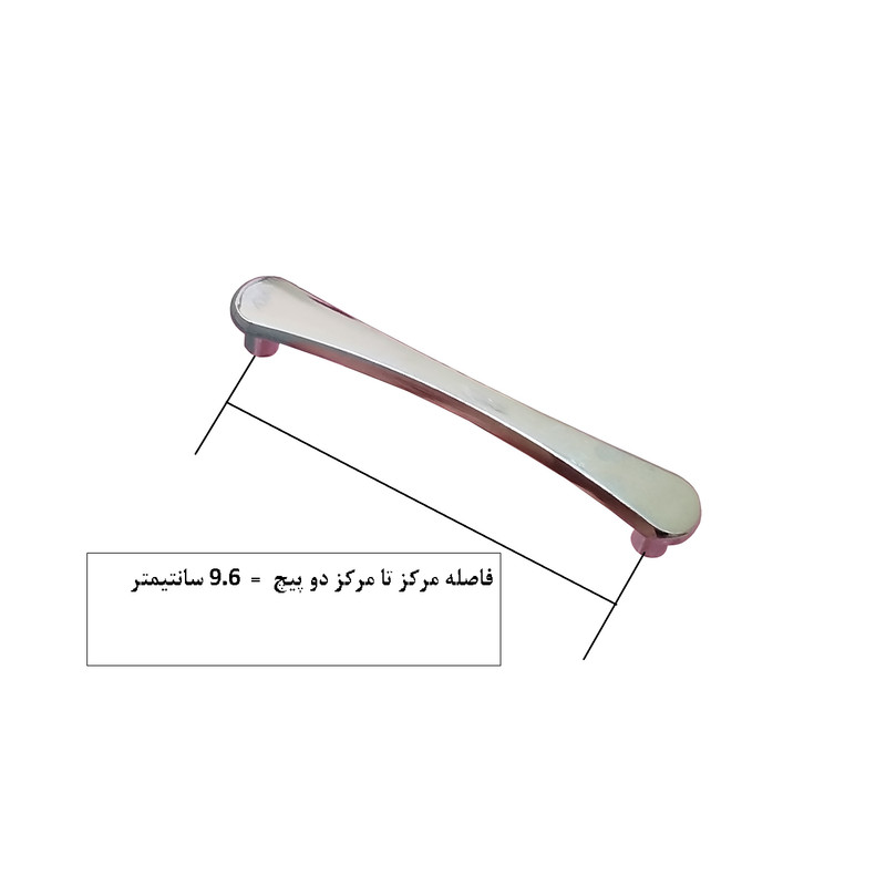 دستگیره کابینت و کمد مدل CHB96 بسته 3 عددی