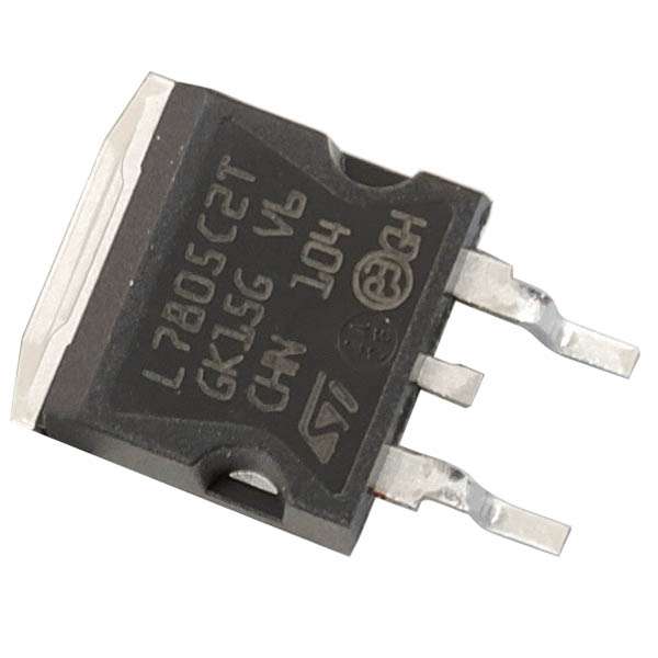 رگولاتور ولتاژ اس تی مدل L7805CD2T بسته 3 عددی