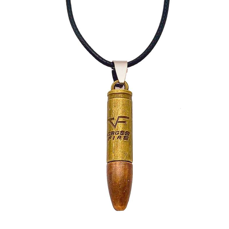 گردنبند مردانه طرح تیر مدل فشنگ کد 776GAM6