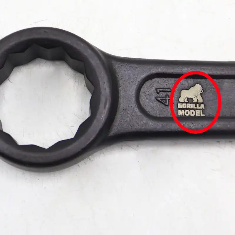 آچار رینگی چکشی مدل گوریلا کد YP-CHAKOSHI-041MM سایز 41 میلیمتر