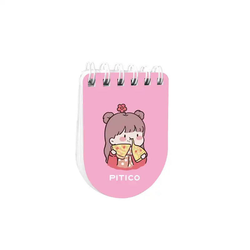 دفترچه یادداشت پیتیکو 30 برگ طرح دختر و پیتزا