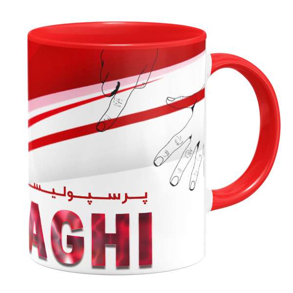 ماگ گالری وبفر مدل پرسپولیسی ام طرح ساقی