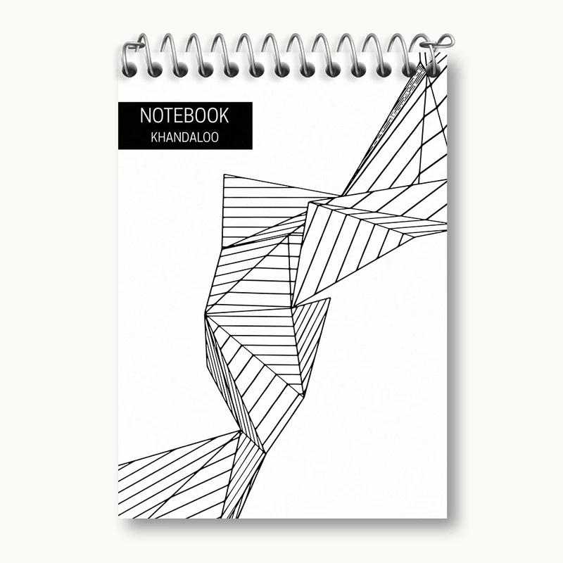 دفتر یادداشت 50 برگ خندالو مدل مدرن کد N414
