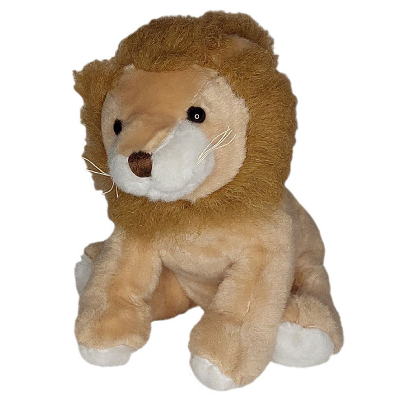 عروسک طرح شیر مدل Sitting Lion کد SZT4/286 طول 25 سانتی متر