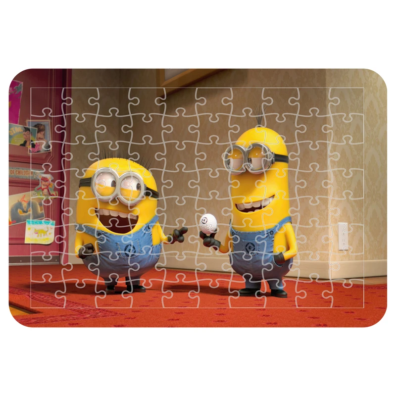 پازل 54 تکه مدل CHB1701 طرح انیمیشن من نفرت انگیز مینیون ها