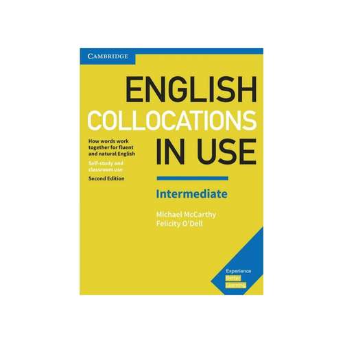کتاب English collocation in use اثر M. McCarthy and F.ODell انتشارات Cambridge دو جلدی