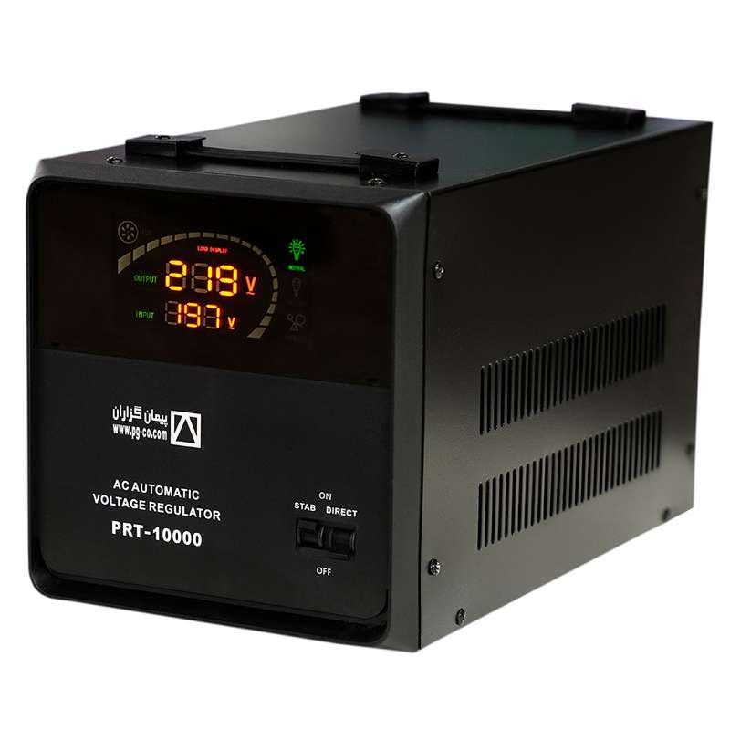 استابلایزر پیمان گزاران مدل PRT-10000 ظرفیت 10000 ولت آمپر استابلایزر پیمان گزاران مدل PRT-10000 ظرفیت 10000 ولت آمپر
