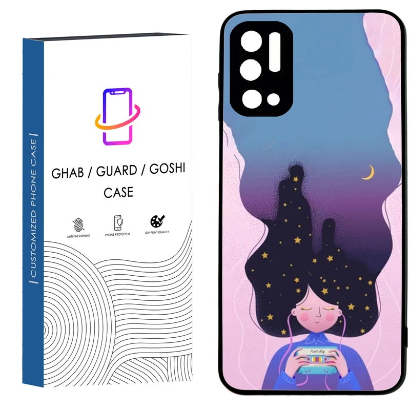 کاور قاب گارد گوشی طرح دخترانه کد 3 - TPU مناسب برای گوشی موبایل شیائومی Redmi Note 10 5G