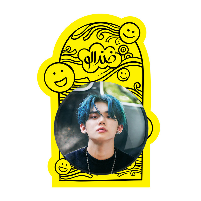 آینه جیبی خندالو طرح یونجون گروه تی اکس تی TXT مدل تاشو کد 19974