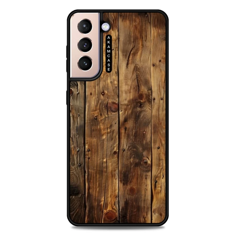 کاور آکام مدل AMC-WSGS21P-WOOD-20 مناسب برای گوشی موبایل سامسونگ Galaxy S21 Plus