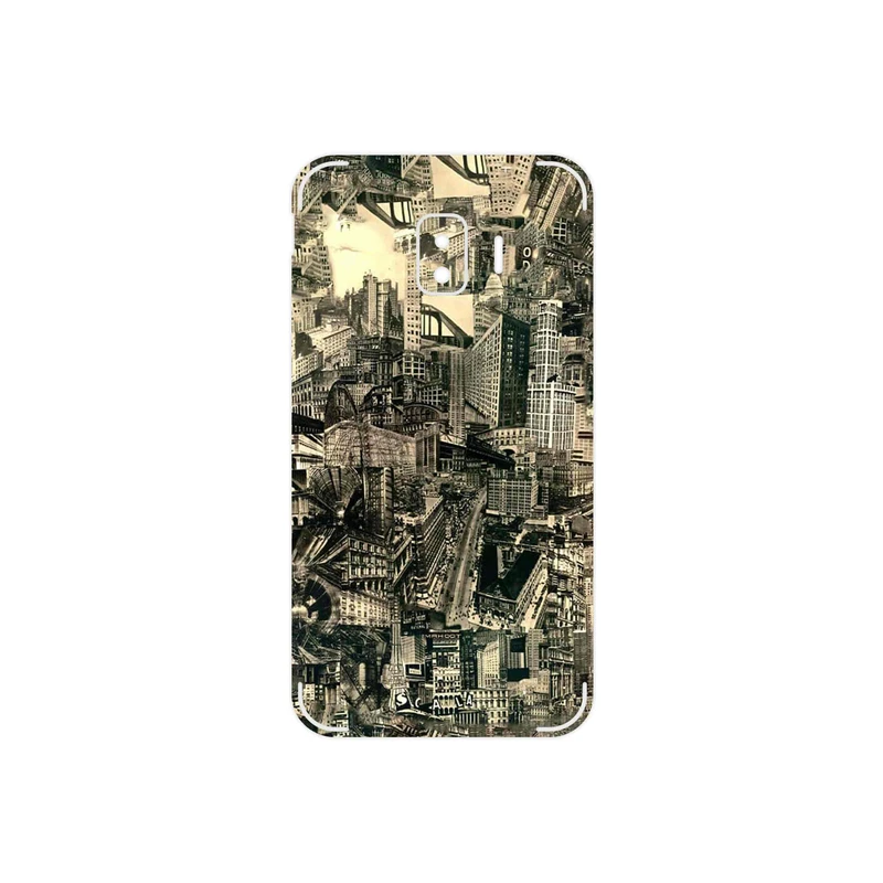 برچسب پوششی ماهوت مدل Collage of Skyscraper مناسب برای گوشی موبایل سامسونگ Galaxy J2 Core