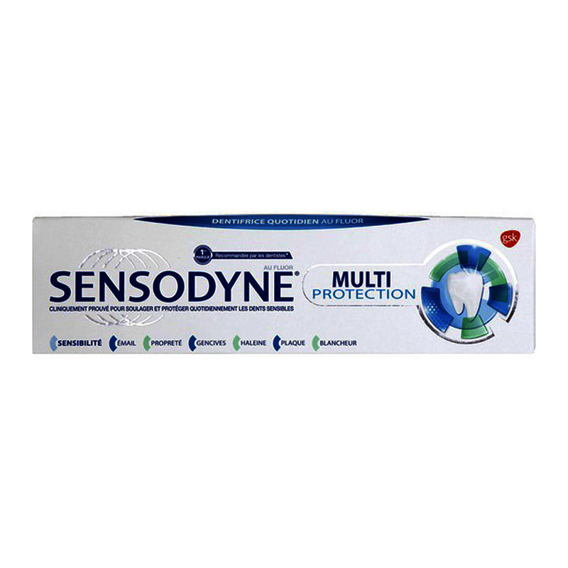 خمیر دندان سنسوداین مدل MULTI Protect حجم 76 میلی لیتر خمیر دندان سنسوداین مدل MULTI Protect حجم 76 میلی لیتر